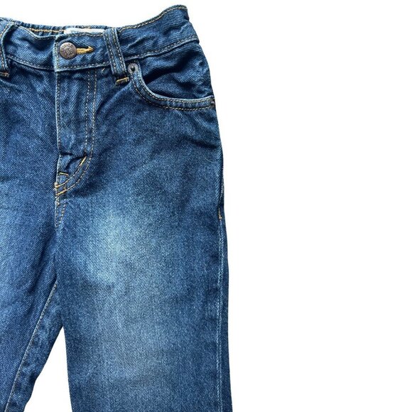 The Children Place Jeans Kids Blue Cotton Blend Straight Leg Size 18 Month - Picture 2 of 4